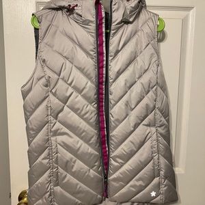 Silver Tekgear puffer vest